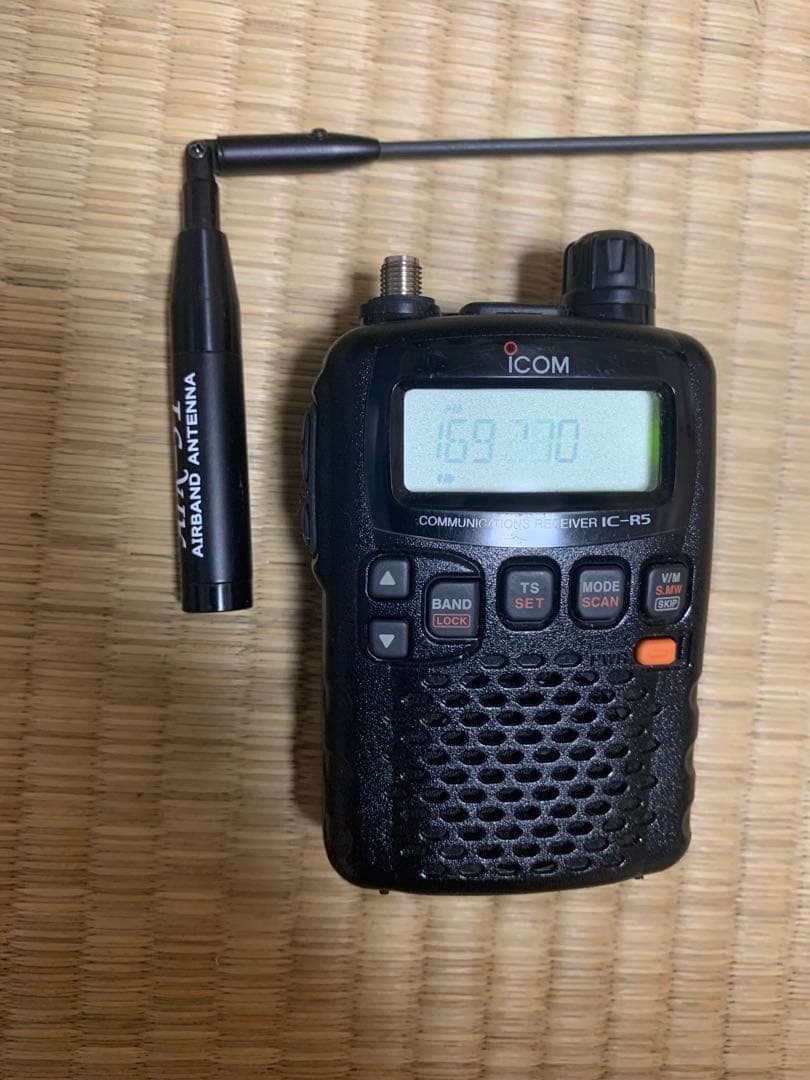 アイコム IC-R5 広帯域ハンディレシーバー 受信機 取扱説明書付