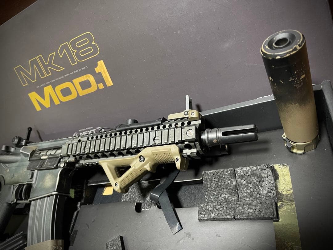 ［一月末まで販売-最後の値下］ Mk18 Mod.1 次世代電動ガン カスタム