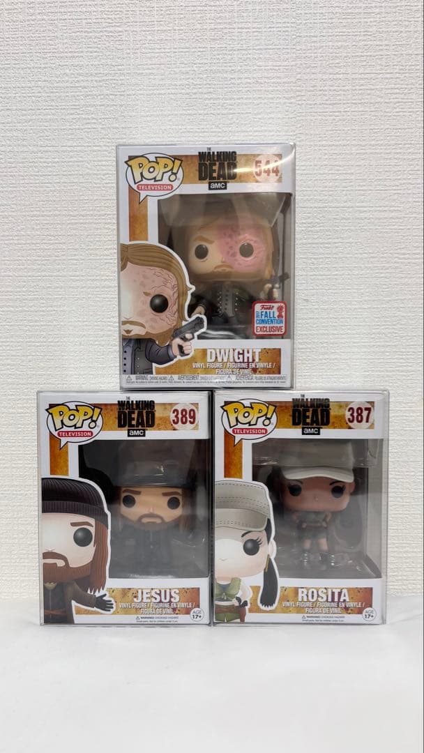 ウォーキング・デッドPOP!ドワイト&ロジータ&ジーザス