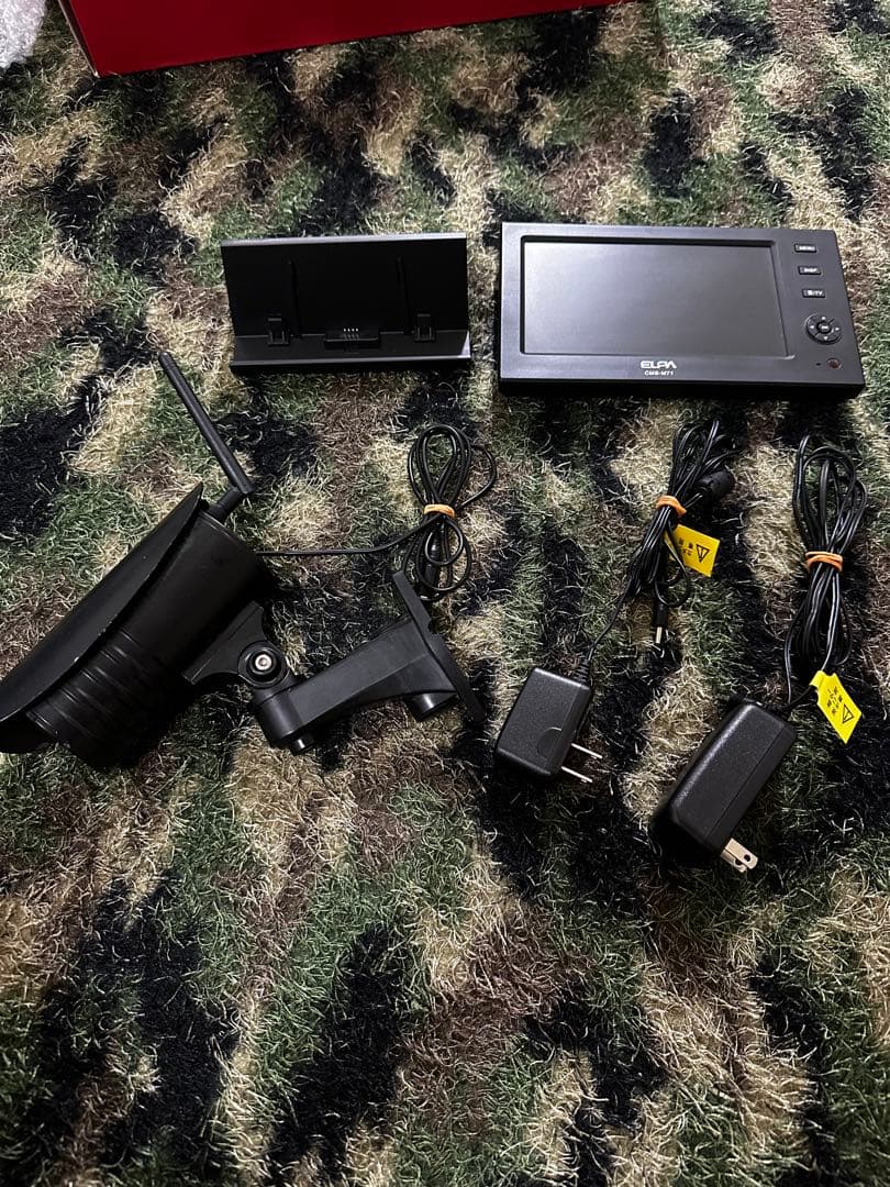 ELPA ワイヤレスカメラ&モニターセット CMS-71