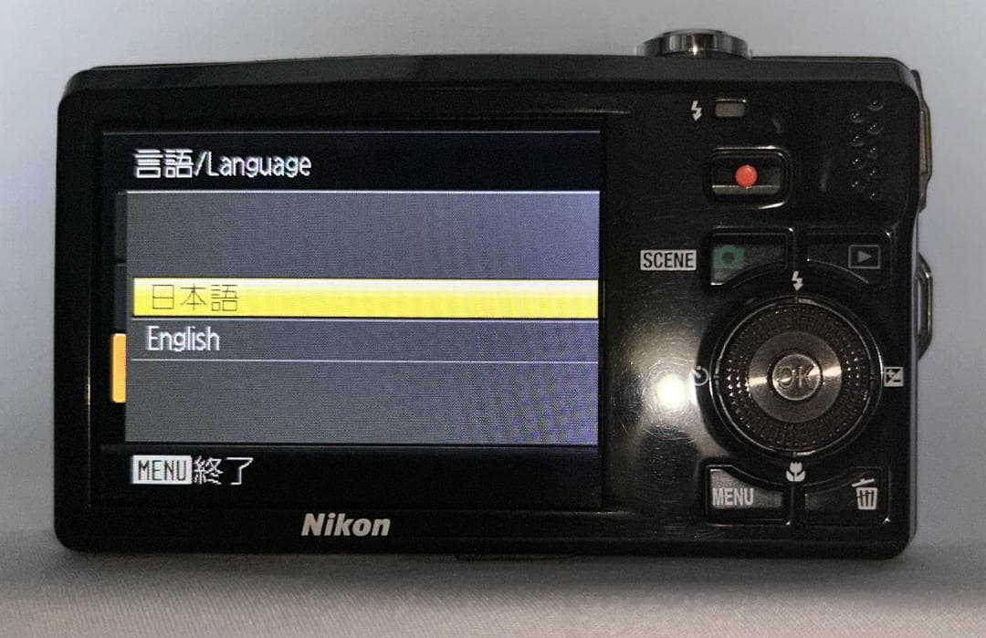 【動作確認済】Nikon CoolPix S6000一部難ありバッテリー充電器付