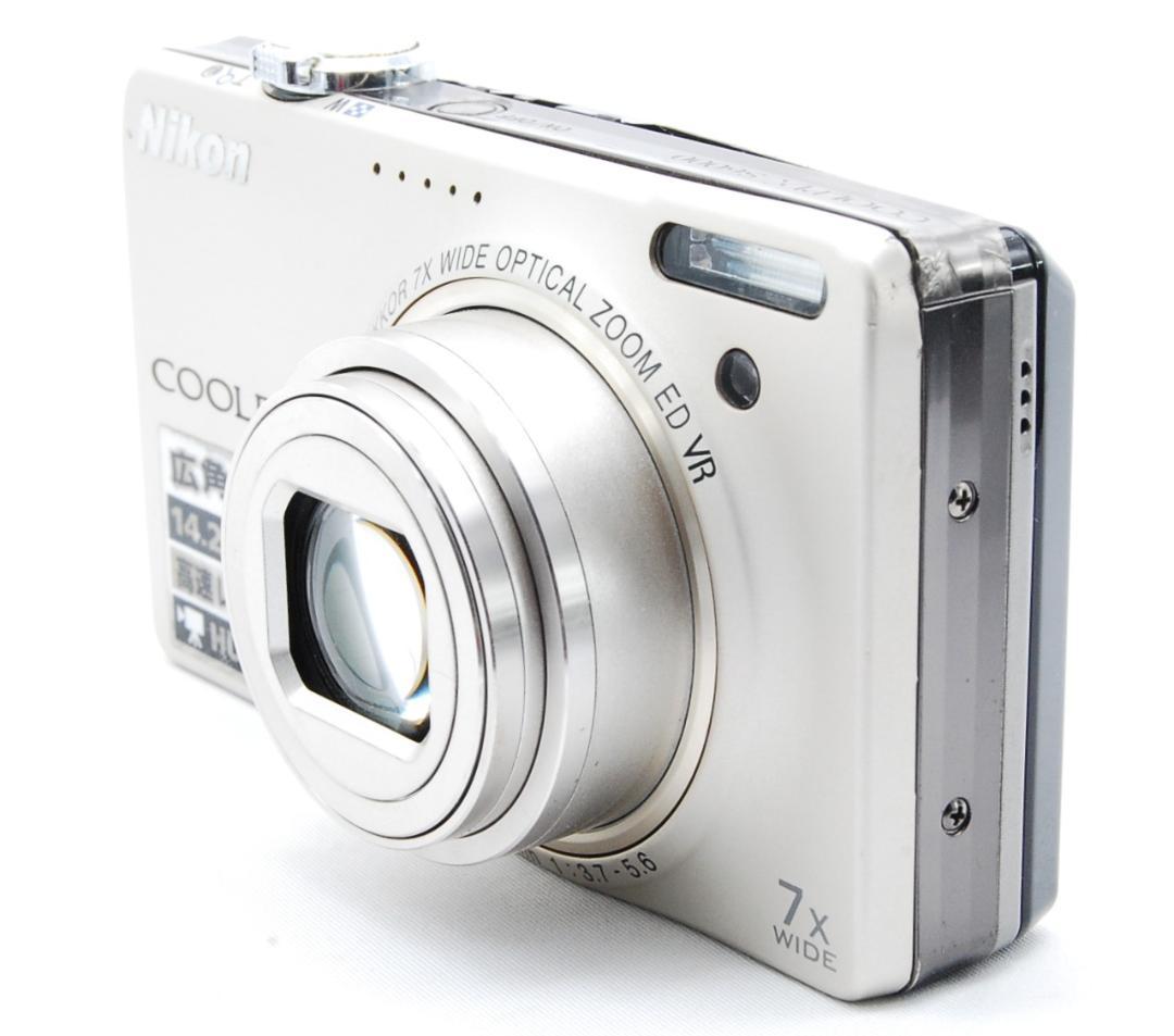 【動作確認済】Nikon CoolPix S6000一部難ありバッテリー充電器付