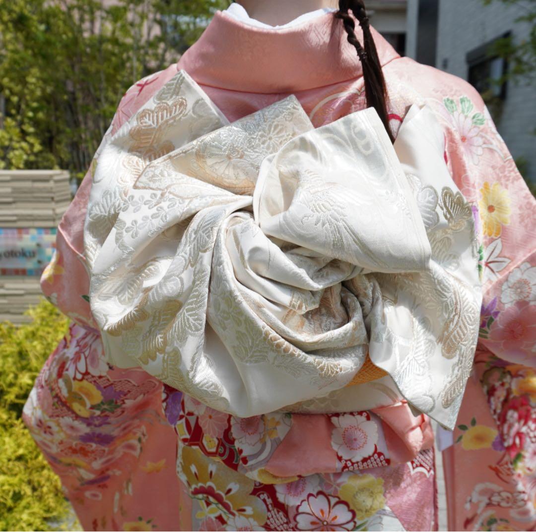 【ひろ】振袖フルセット【77】　正絹　成人式　卒業式