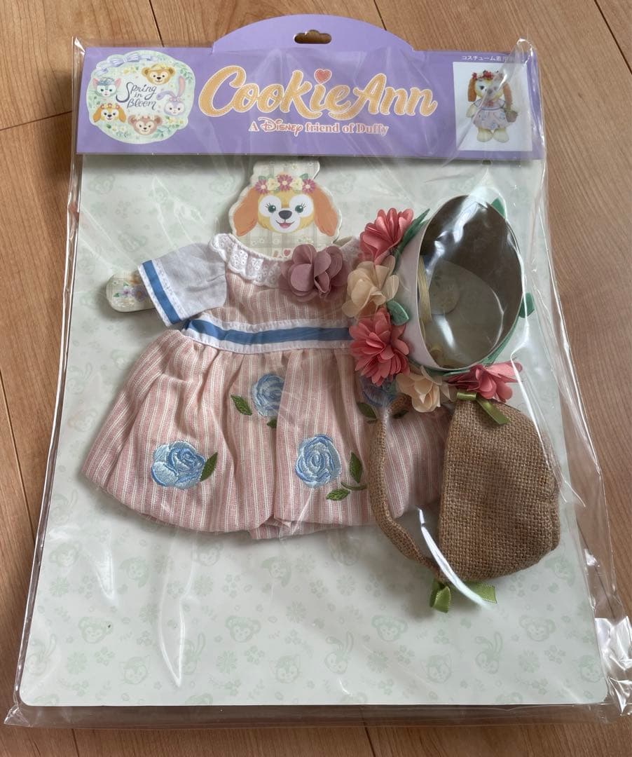 スプリングインブルーム ダッフィーフレンズ コスチューム 5点セット