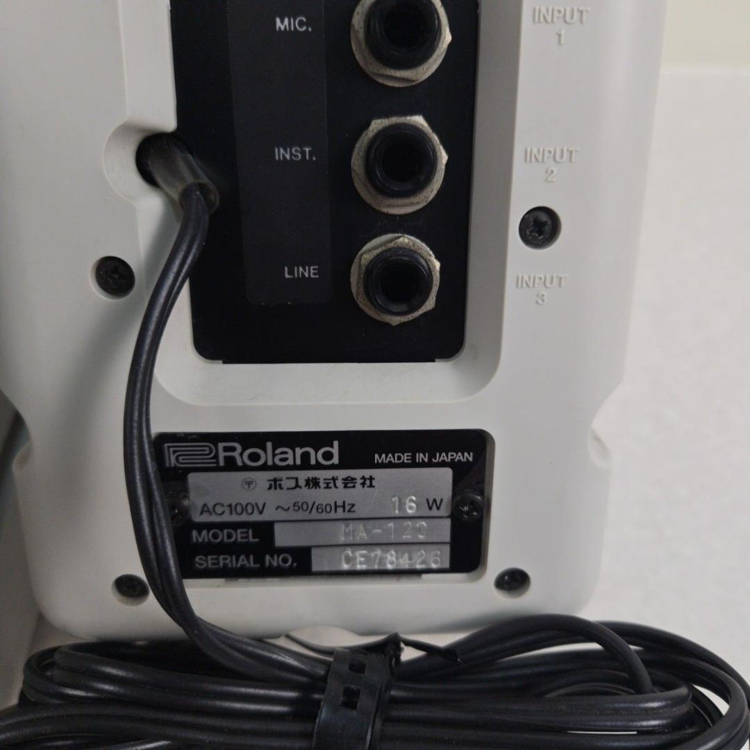 【2本セット】Roland MA-12C モニタースピーカー ローランド