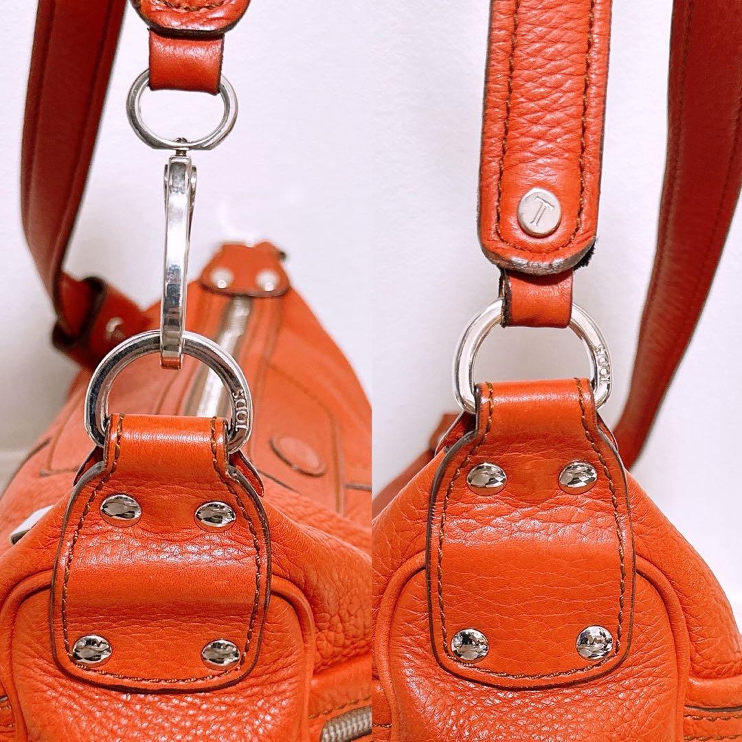 《美品》TOD’S(トッズ)ショルダーバッグ　レザー