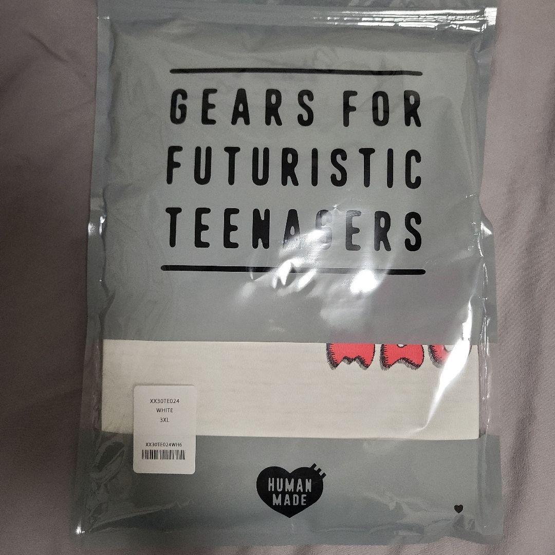 HUMAN MADE x KAWS コラボ KAWS MADE 新品 3XL