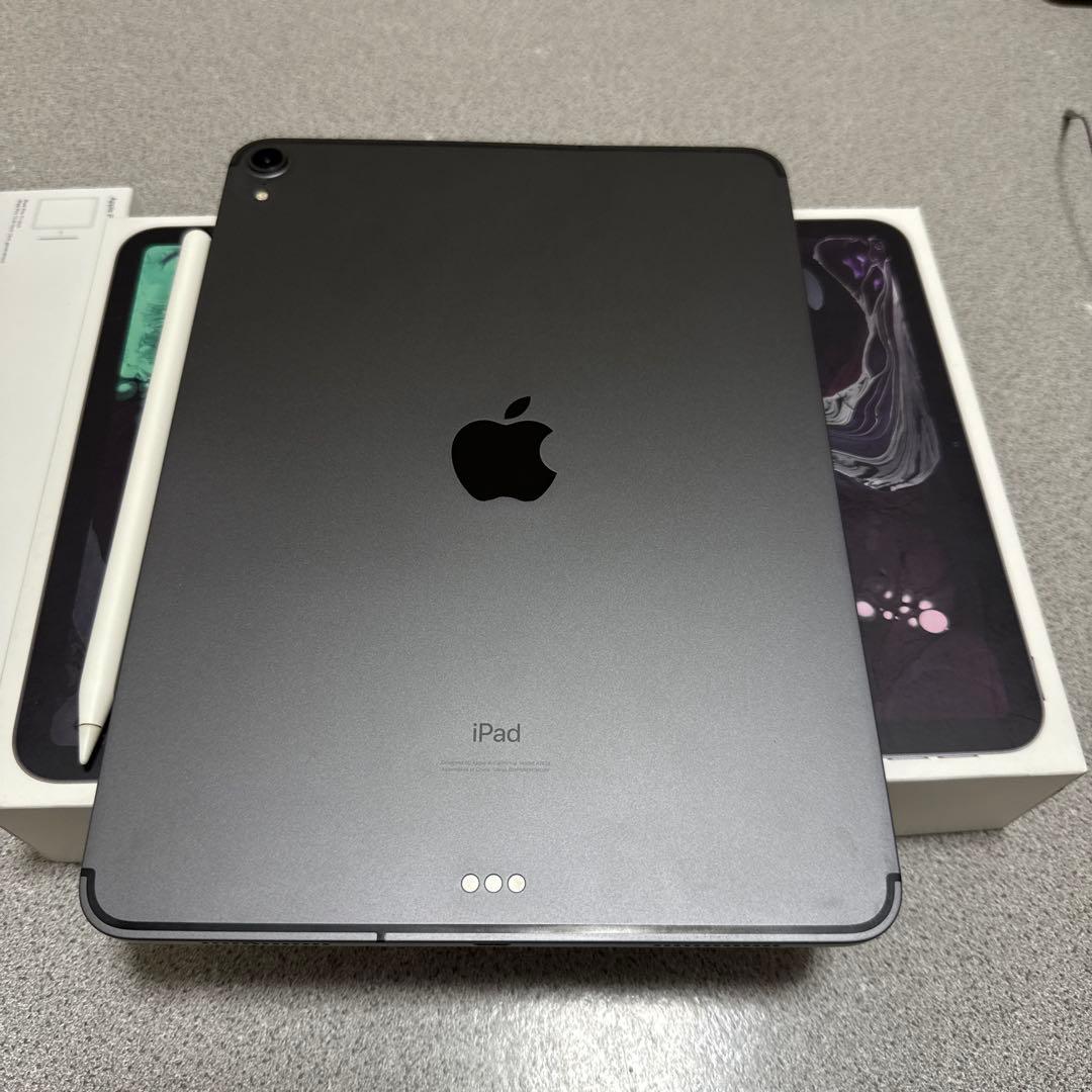 iPadPro11インチ512G(第1世代)セルラー、Apple Pencil付