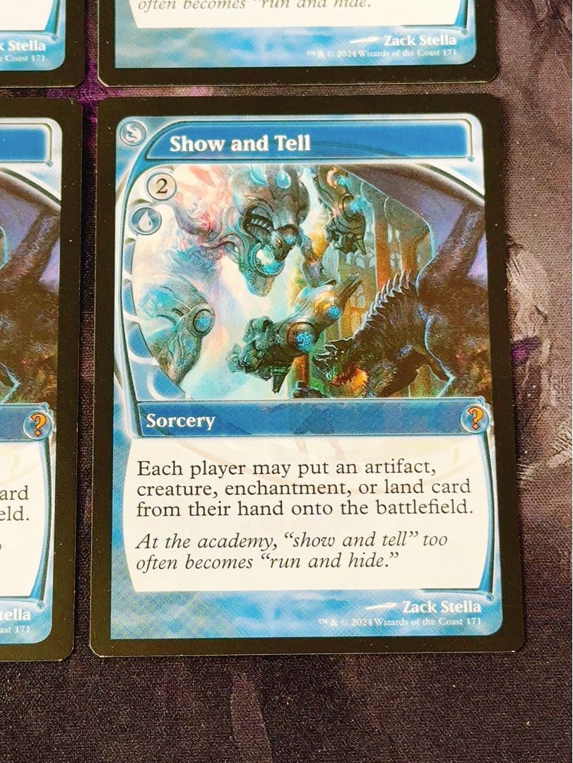 実物提示教育　英語　4枚セット