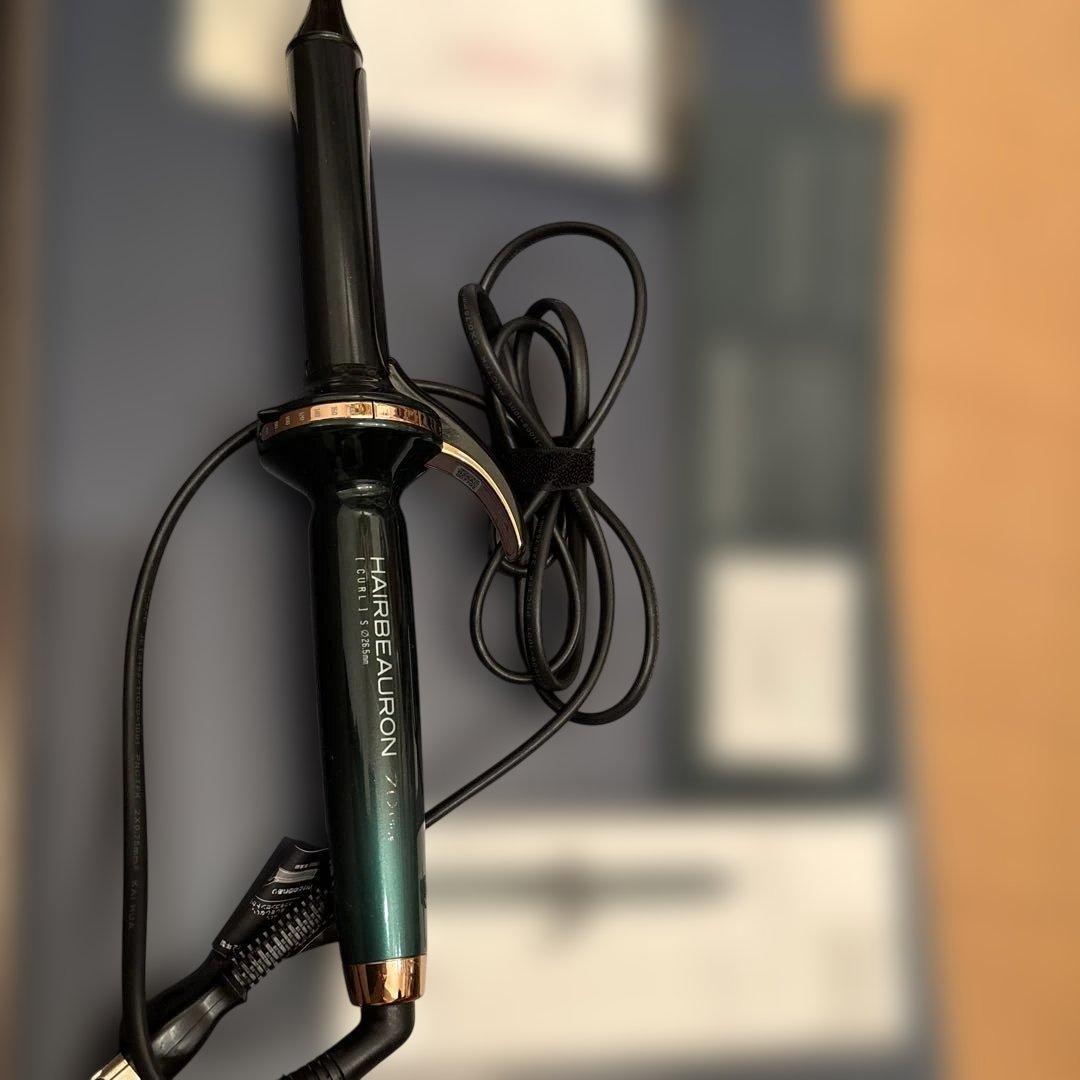 1*可様 ヘアビューロン7D カールコテ 正規品 26.5mm カールヘアアイロ