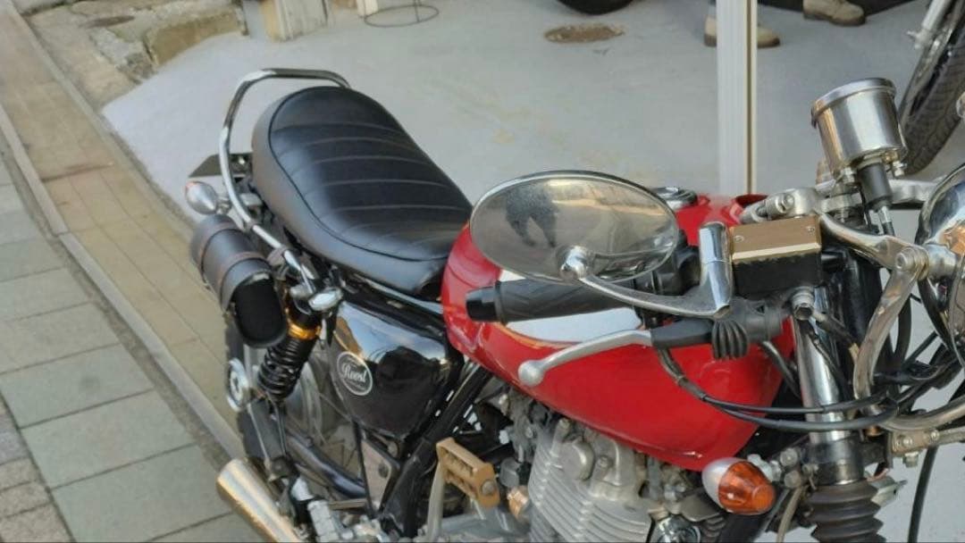 SR400 タンクカバー