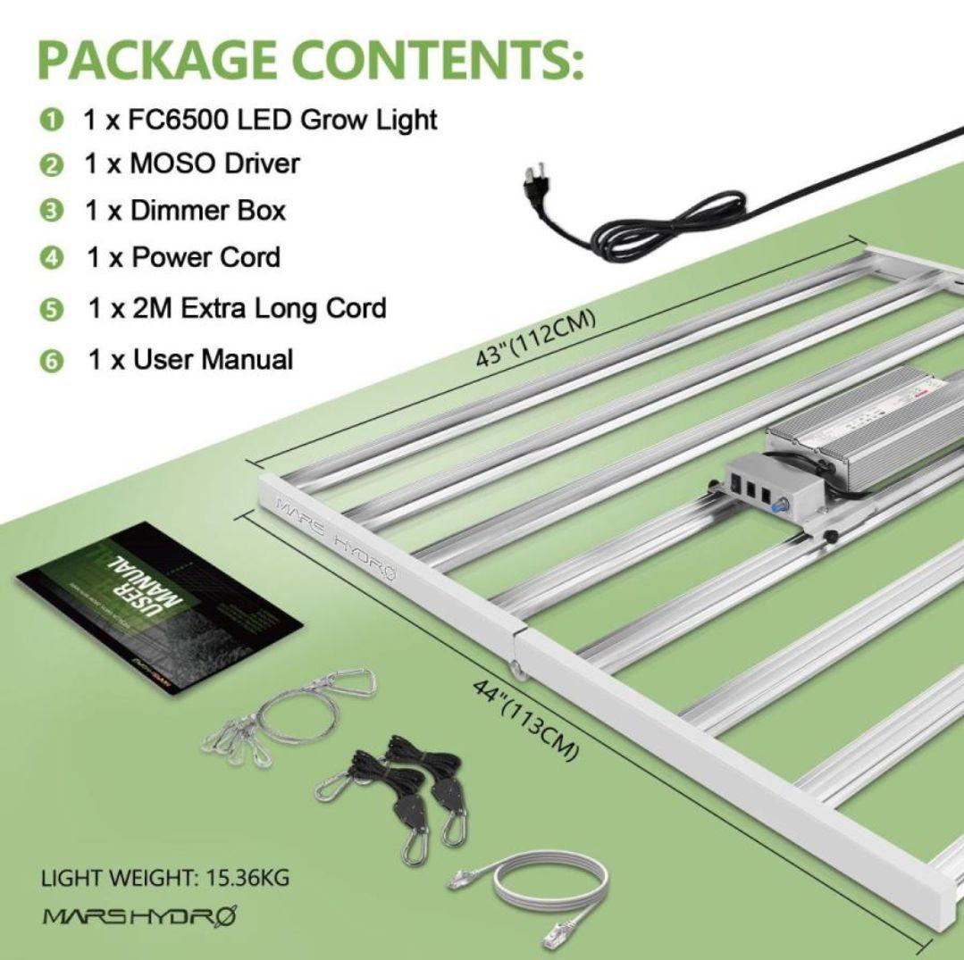 土日限定値下げ！美品！良好！MARS HYDRO FC-6500 EVO