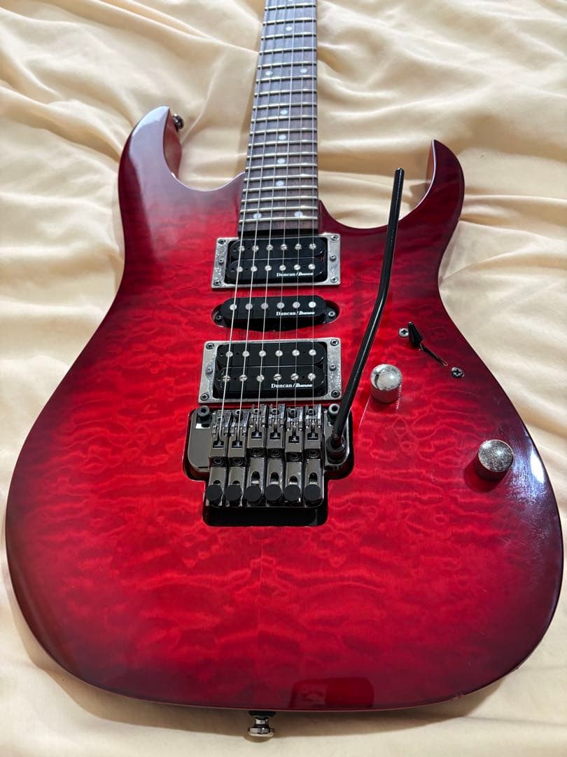 ギター Ibanez RG470QMD Duncan Floyd Rose