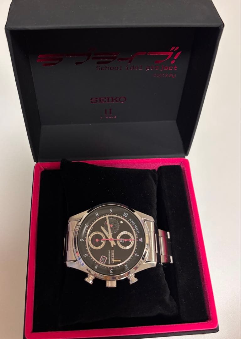 ラブライブ アニメ10周年記念 SEIKOコラボ腕時計 μ's