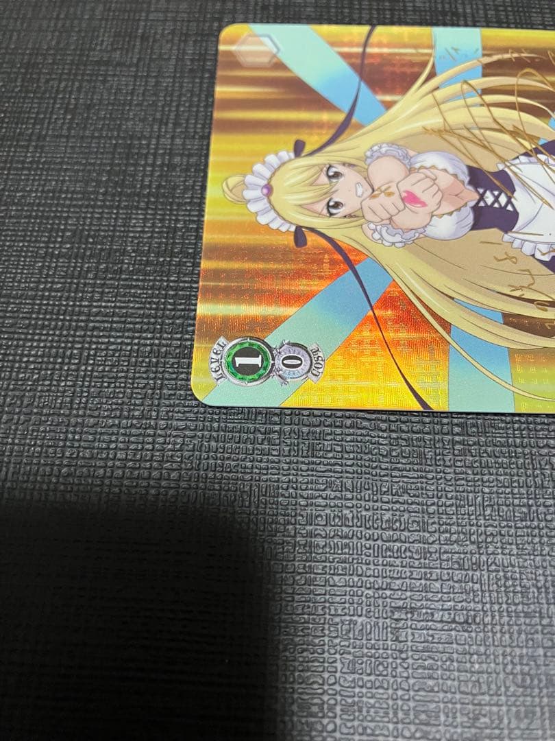 ヴァイスシュヴァルツ FAIRY TAIL 星霊衣合成 ルーシィ SP サイン