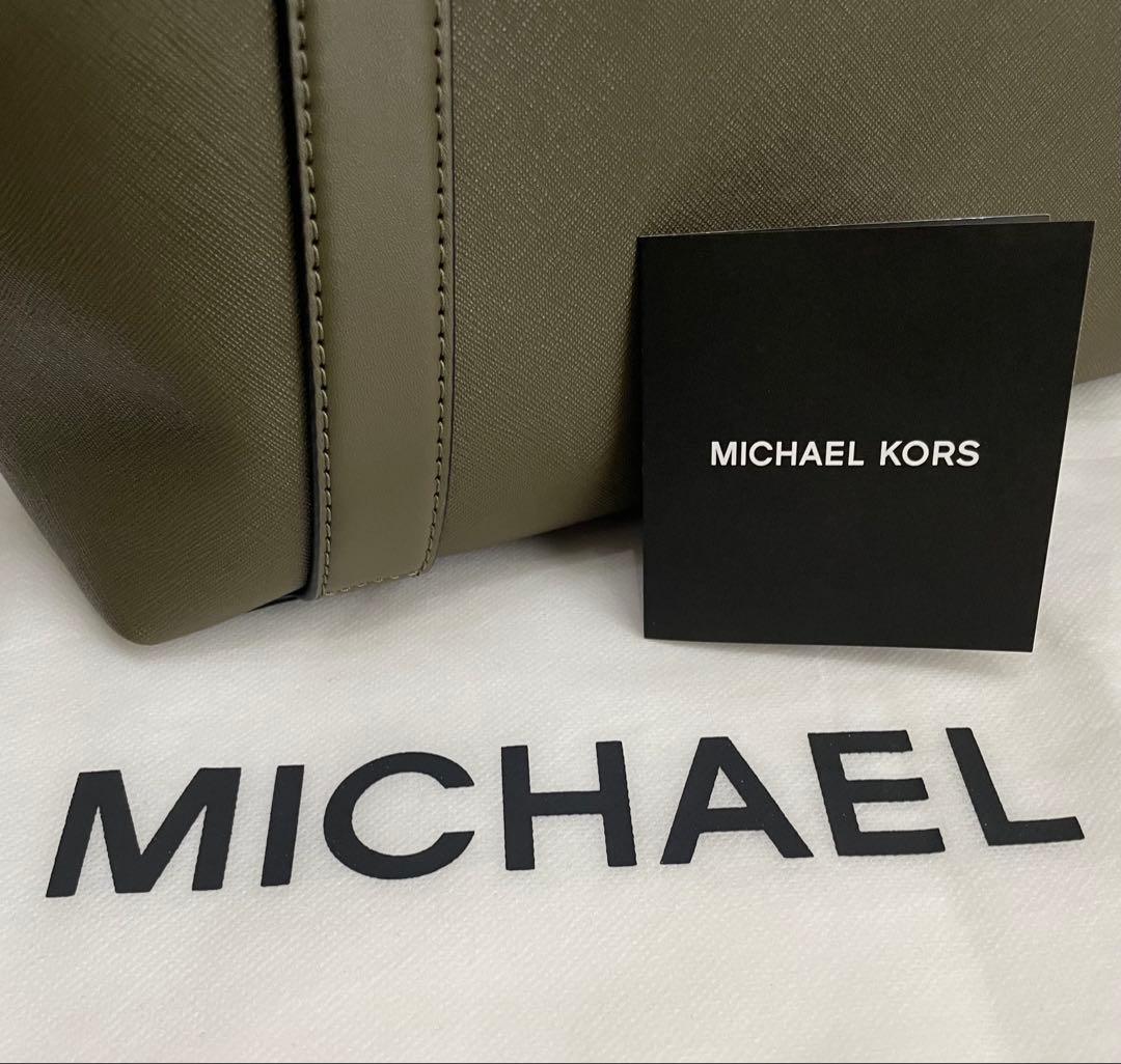 【新品未使用❤︎】MICHAEL KORS オリーブビジネスバッグ　マイケルコース