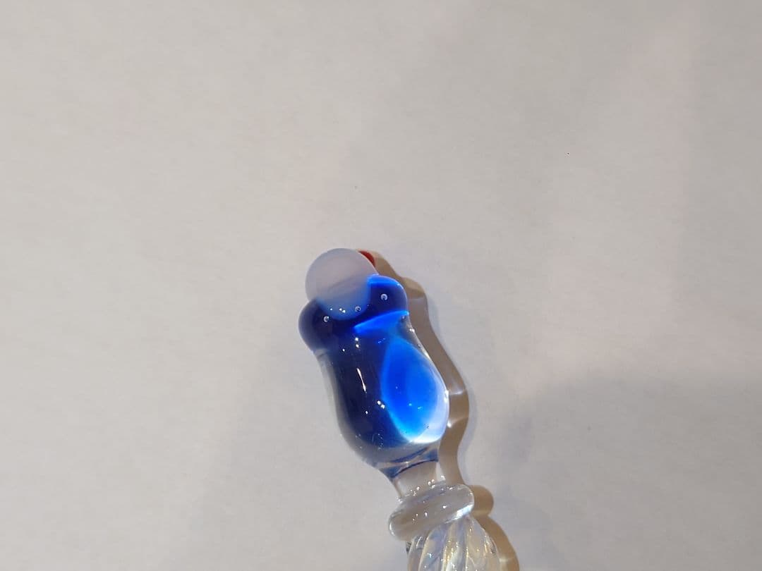 ★古川紙工 Paraglass 恋するガラスペン クリームソーダ ブルー★限定品