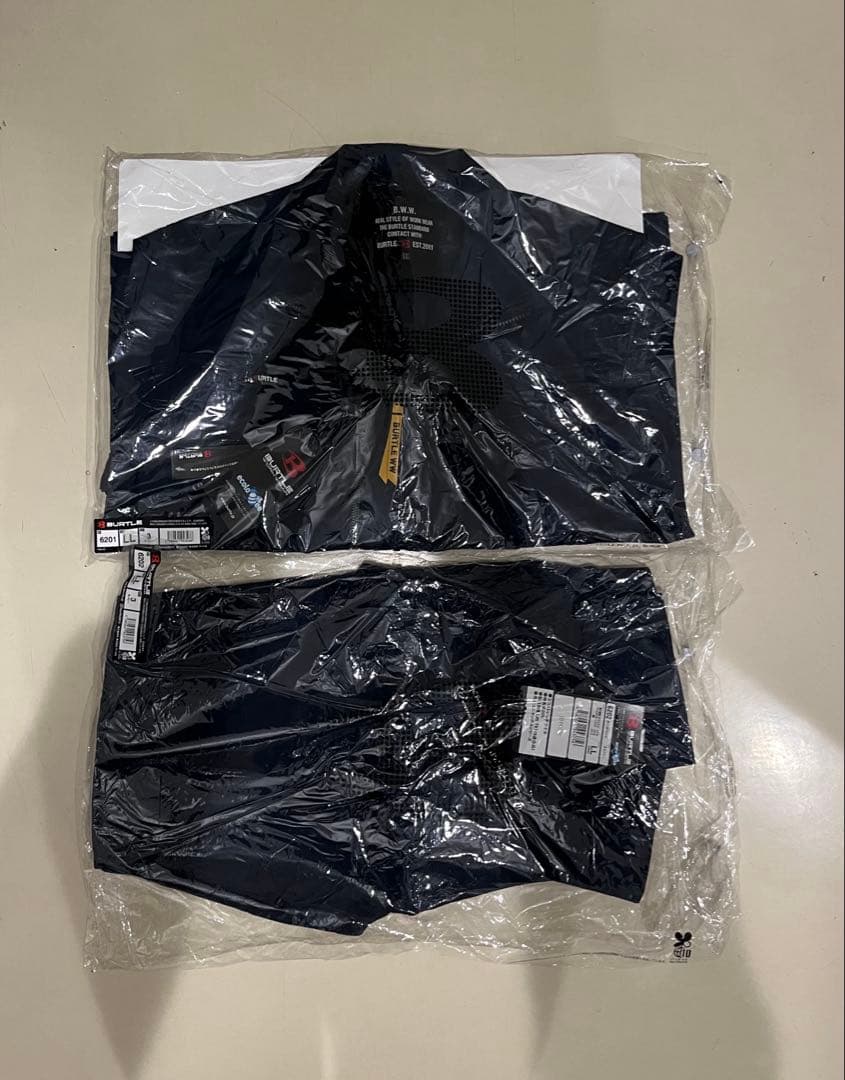 バートル 6201 6202 (ジャケットLL/パンツLL, 3(ネイビー))