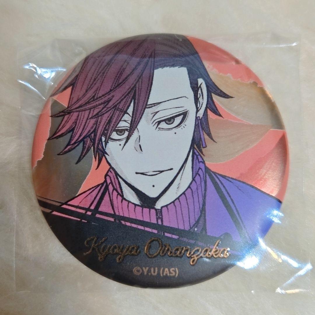 桃源暗鬼 メタリック缶バッジ 花魁坂京夜 24個セット 新品