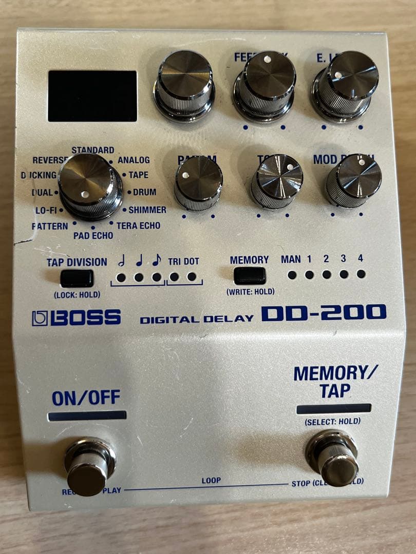 BOSS DD-200 ディレイ
