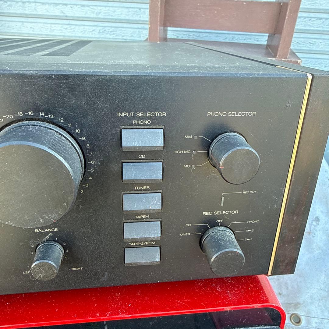 AU-D607X DECADE プリメインアンプ 動作未確認