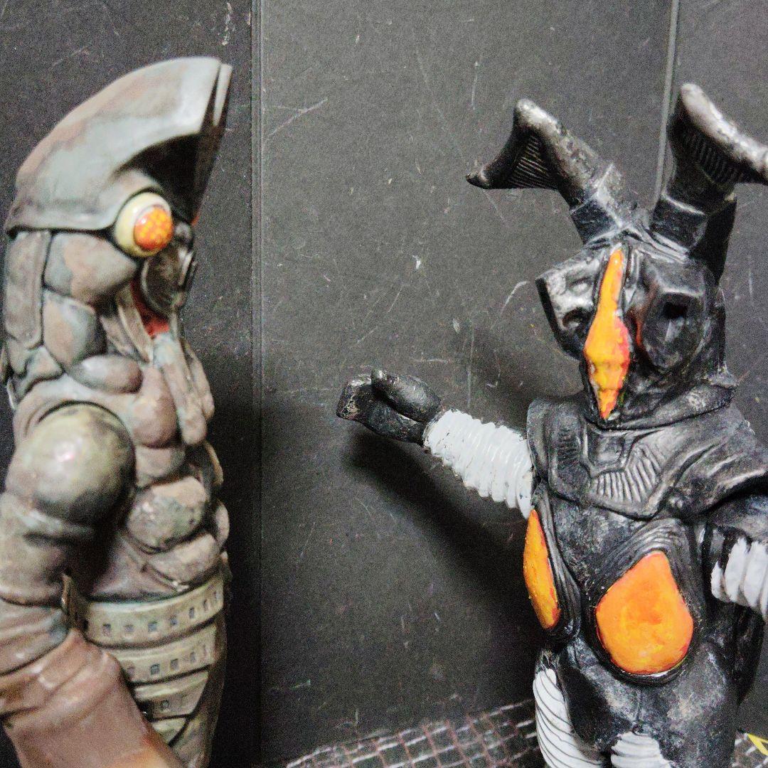 しんウルトラ怪獣旧型絶版ソフビカネゴン.ガラモン.タッコング.初代宇宙人