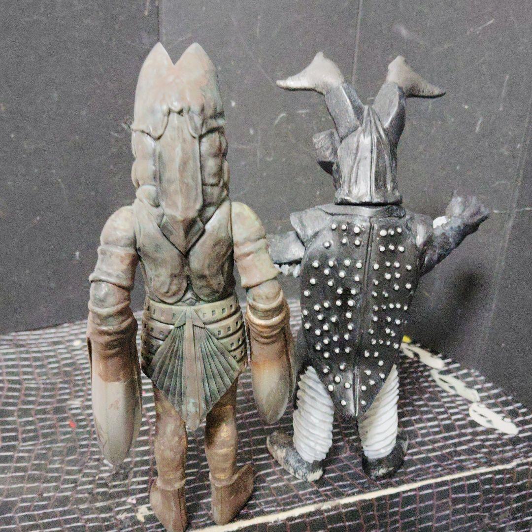 しんウルトラ怪獣旧型絶版ソフビカネゴン.ガラモン.タッコング.初代宇宙人