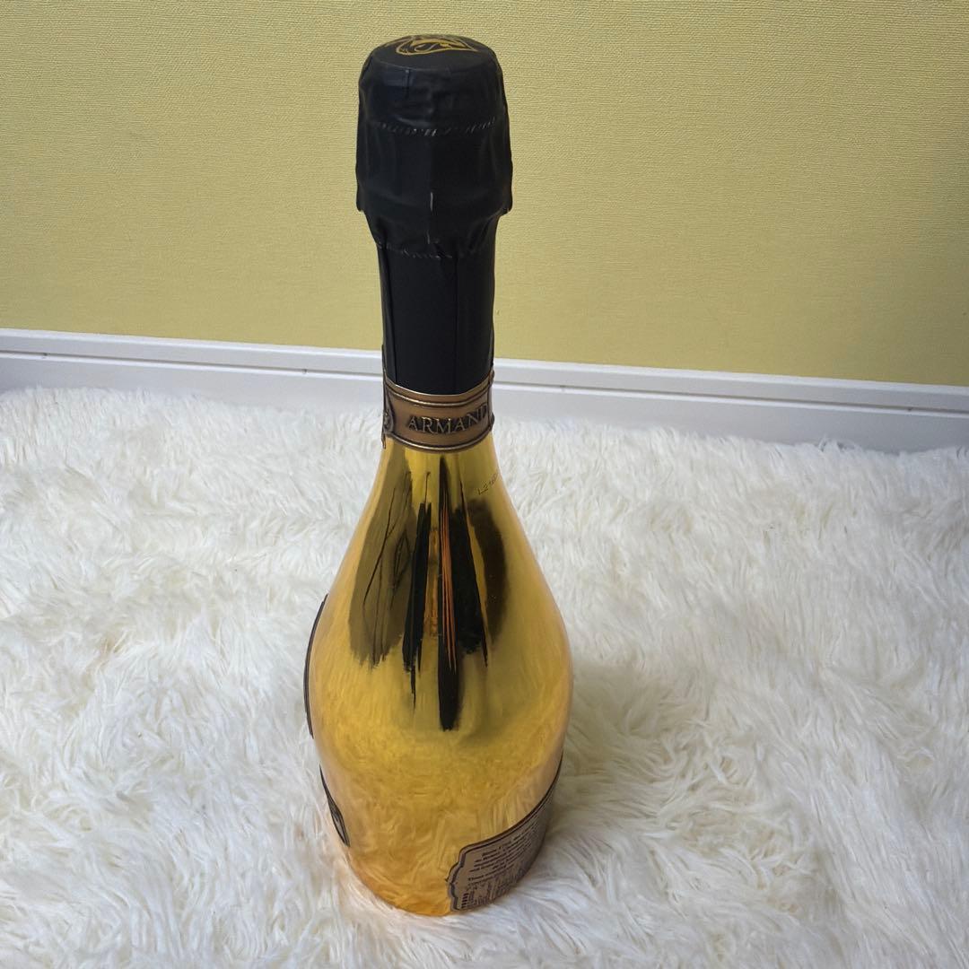 【美品】【未開封】アルマンドゴールドシャンパン 750ml 専用ケース付き