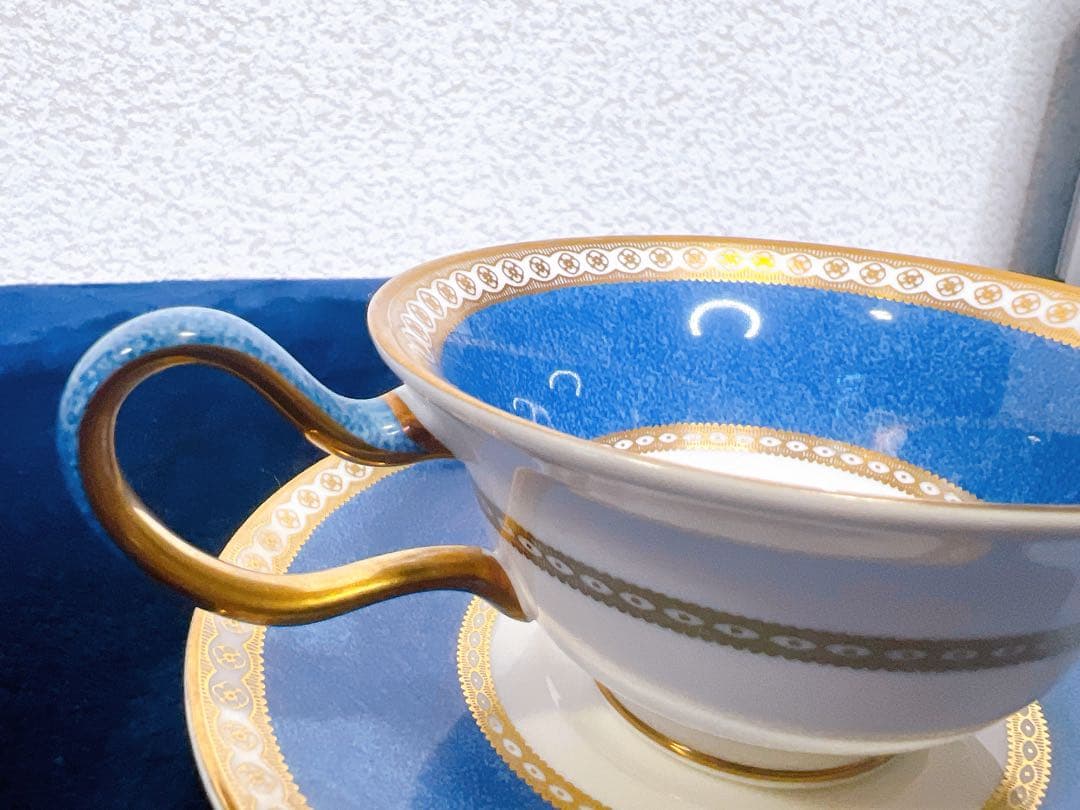 ウェッジウッド サムライ ティーポット カップ　ソーサー　ユーランダー　未使用