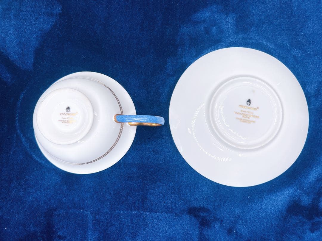 ウェッジウッド サムライ ティーポット カップ　ソーサー　ユーランダー　未使用