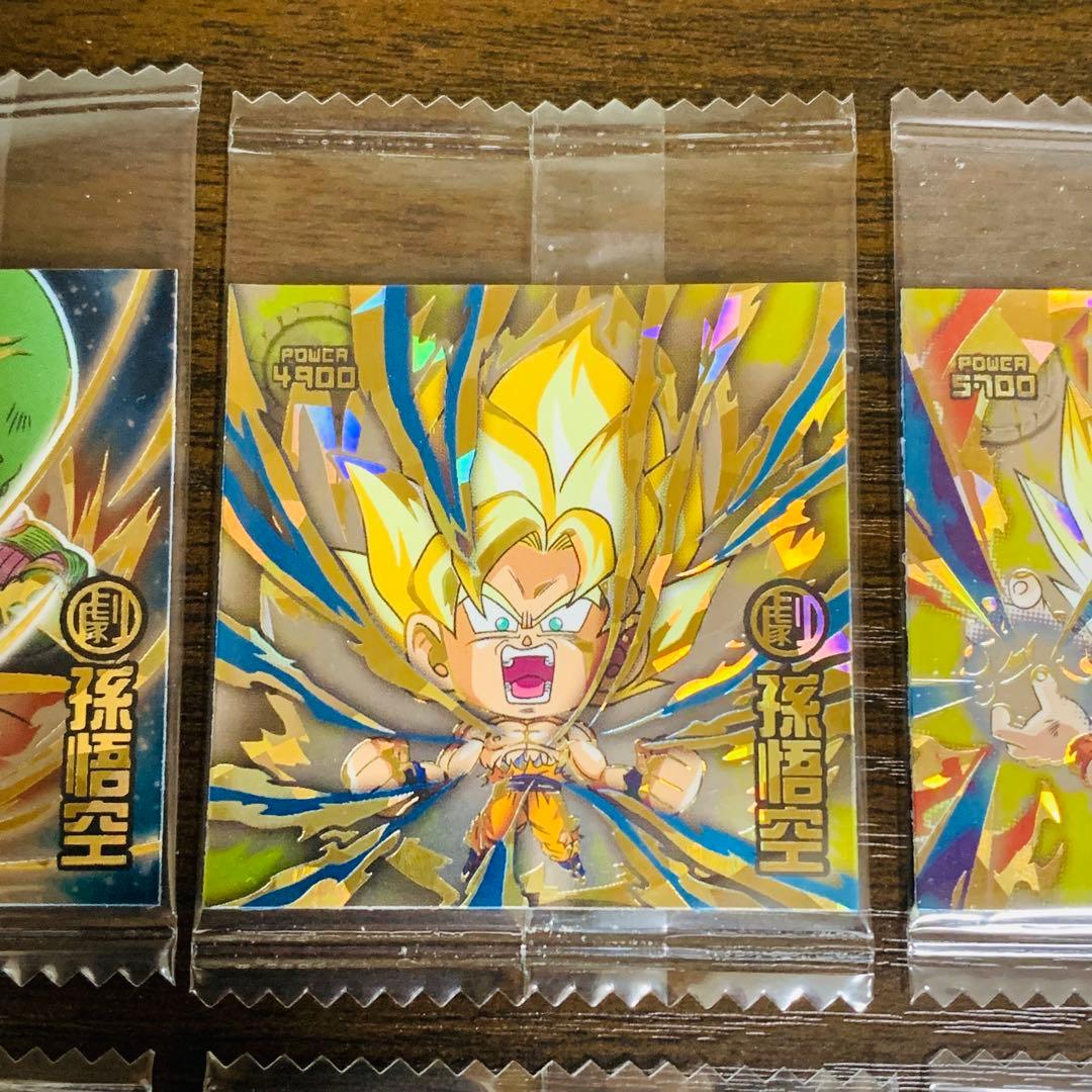 ドラゴンボール　超戦士　シール　ウエハース　W18 コンプ