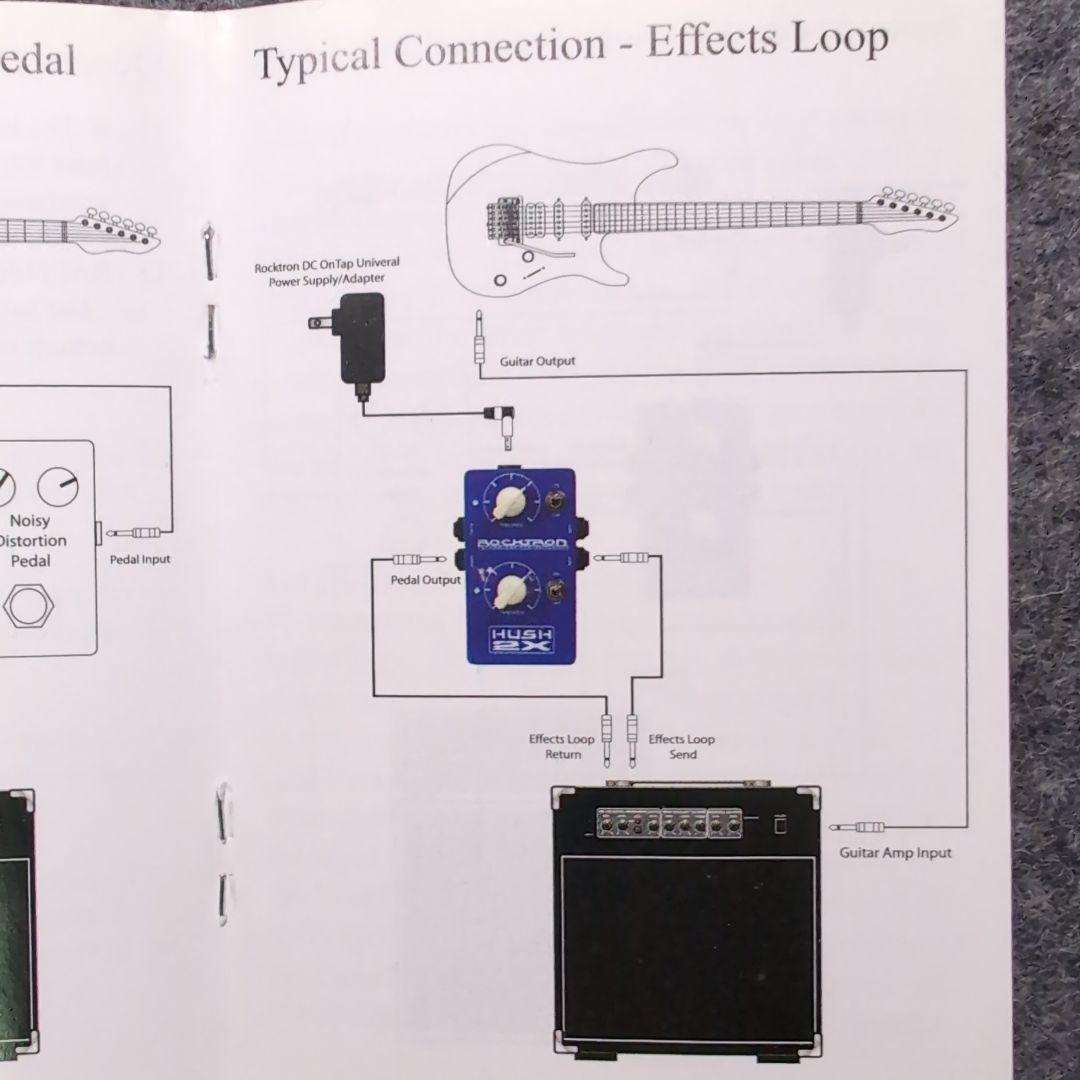 ROCKTRON HUSH 2X ギターエフェクター ノイズゲート