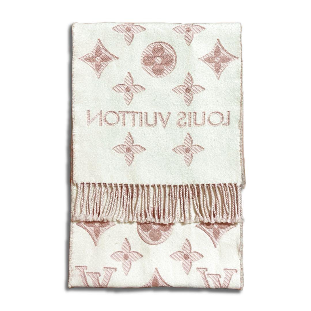 LOUIS VUITTON マフラー ストール ピンク