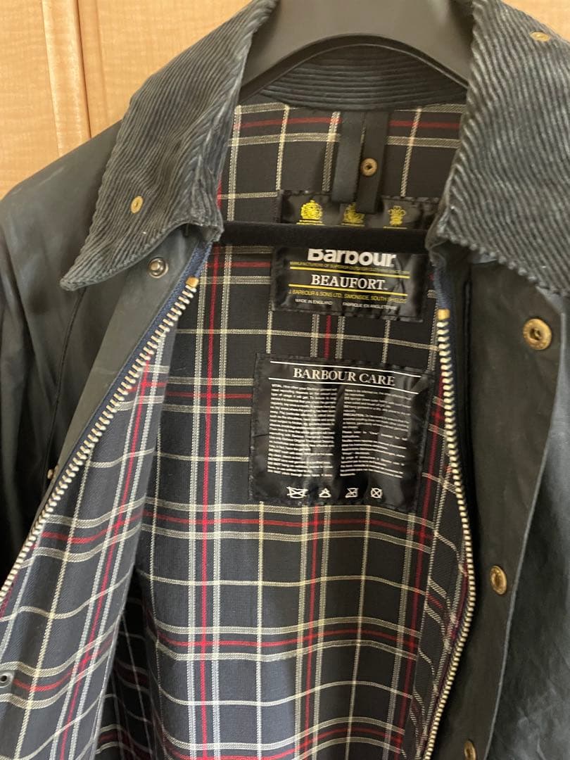 ぽ*ん様 yoused Barbour リメイクジャケット サイズ38