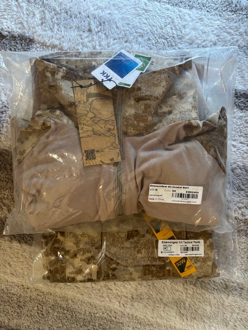 【おまけ付き】エマーソンギア　迷彩服G3　上下セット MEDIUM
