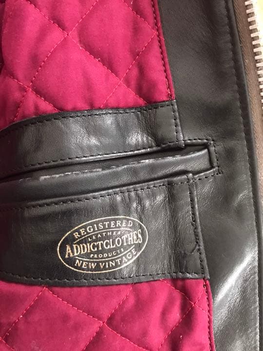 アディクトクローズ　センタージップジャケット　AD-01