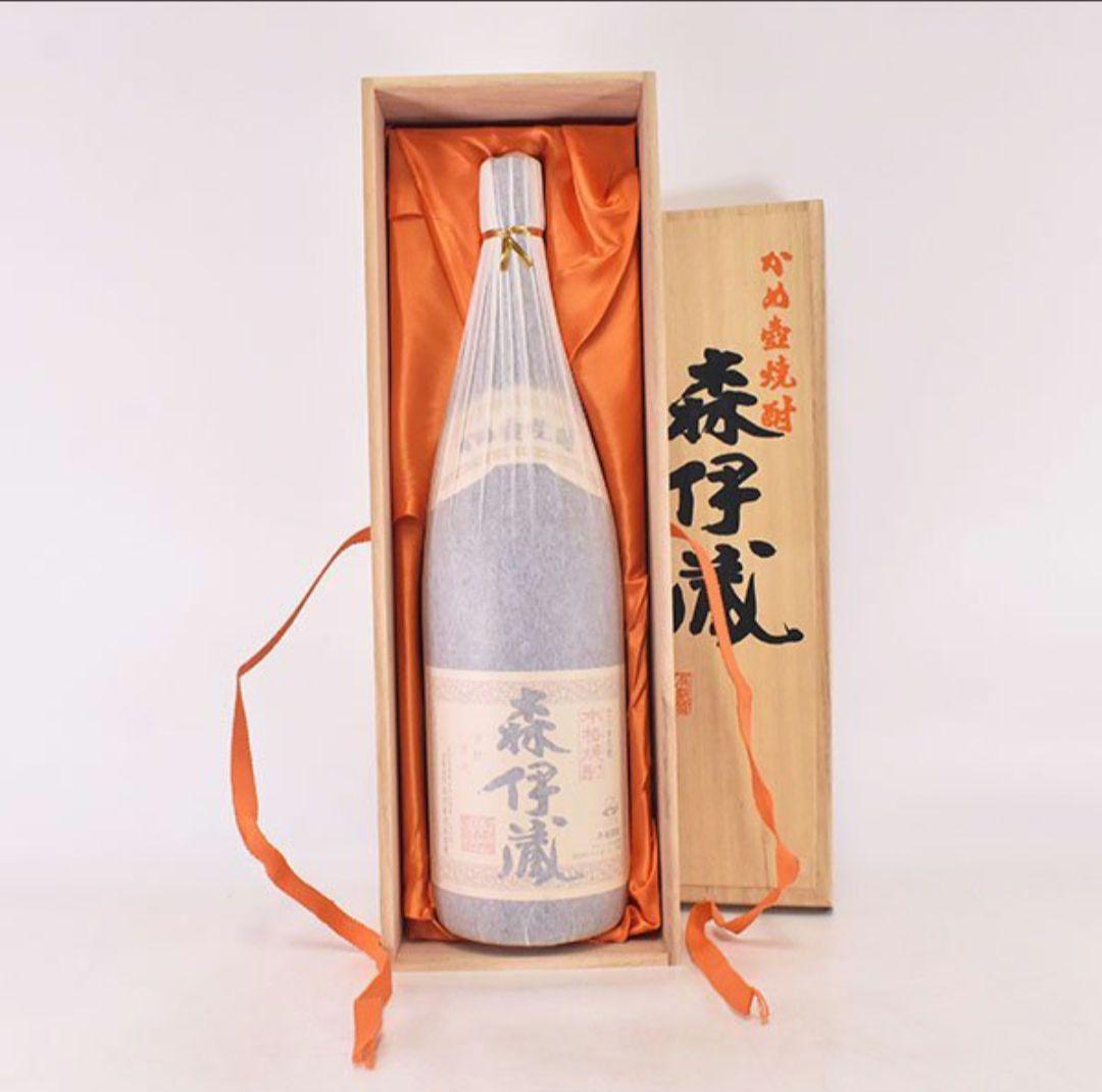 木箱付き！ 森伊蔵 プレミアム焼酎 焼酎 森伊蔵酒造 芋焼酎 一升瓶 木箱付