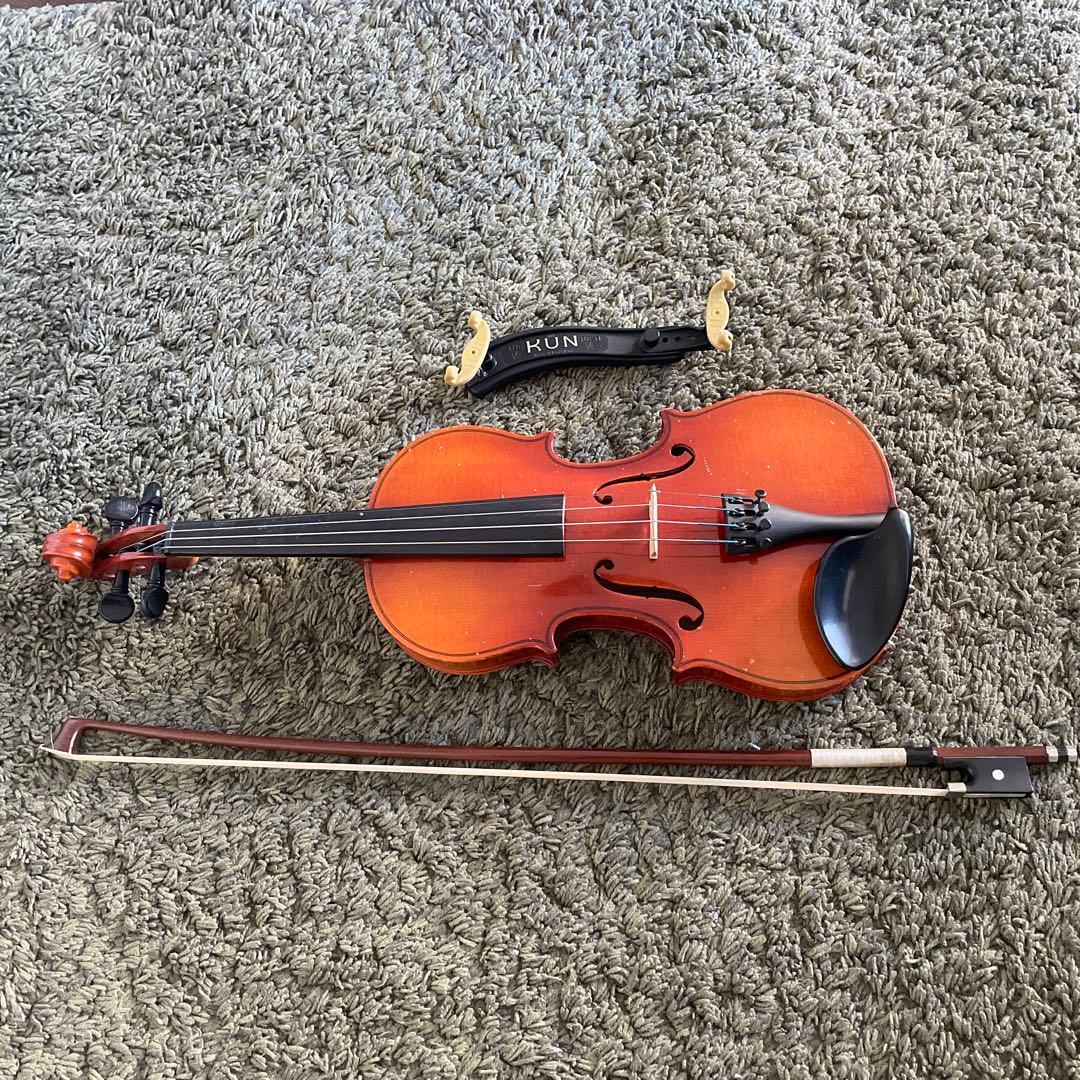 SUZUKI No. 220 1/4 サイズ　 バイオリン本体とハードケース