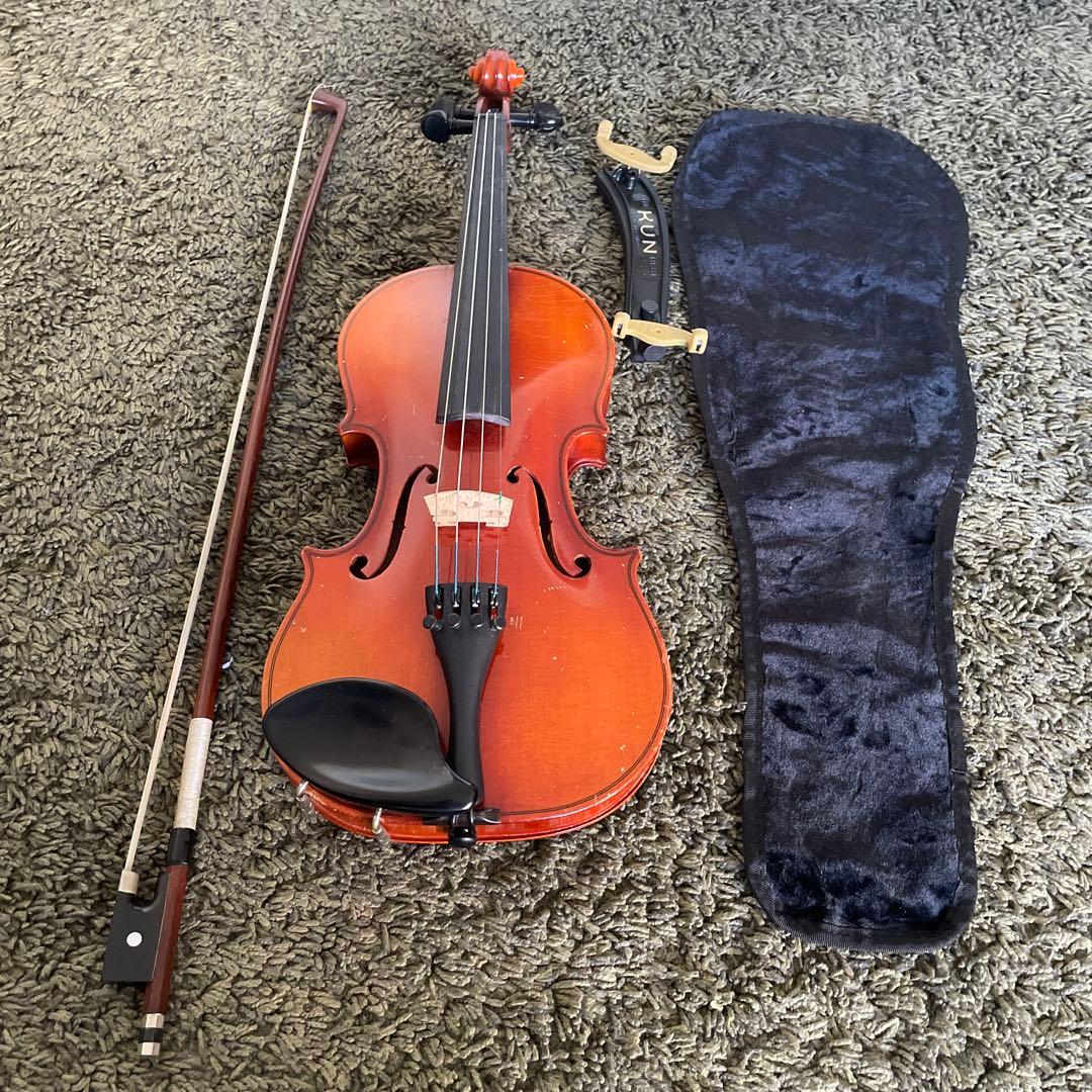 SUZUKI No. 220 1/4 サイズ　 バイオリン本体とハードケース