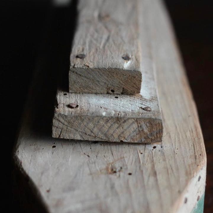 工作 木 船 古道具 アンティーク オブジェ 立体 木製船 木の船