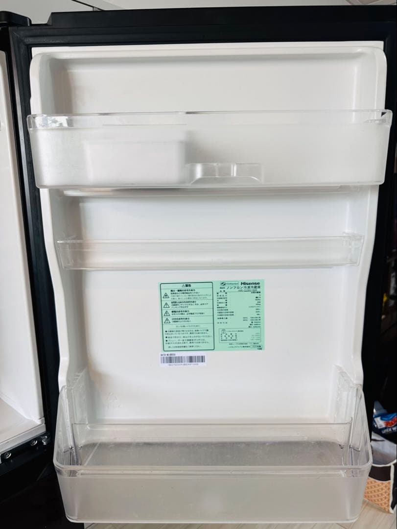 【C.A.I.Tさん専用】Hisense HR-G2801BR 冷蔵庫 ブラウン