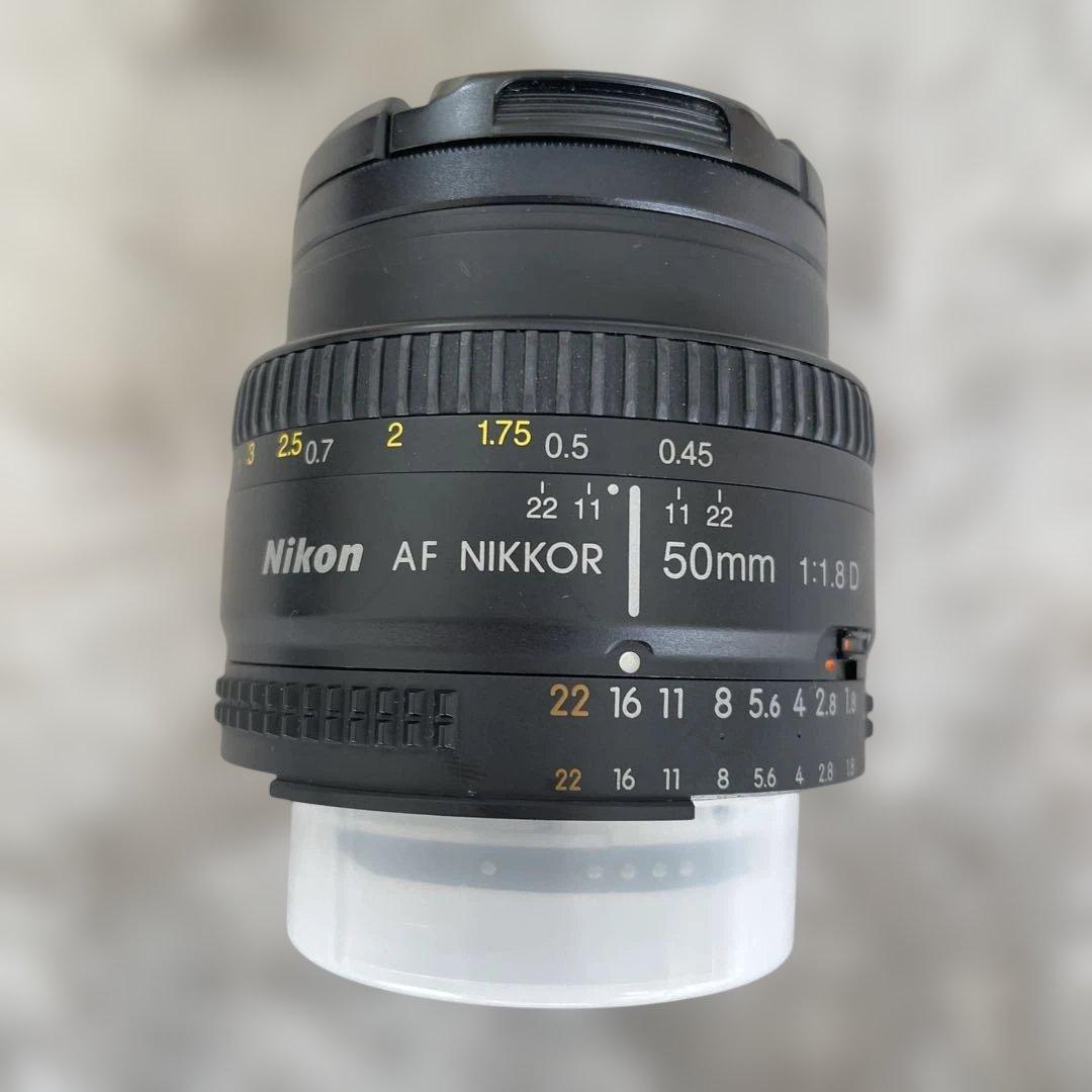Nikon AF NIKKOR 50mm f/1.8D レンズ