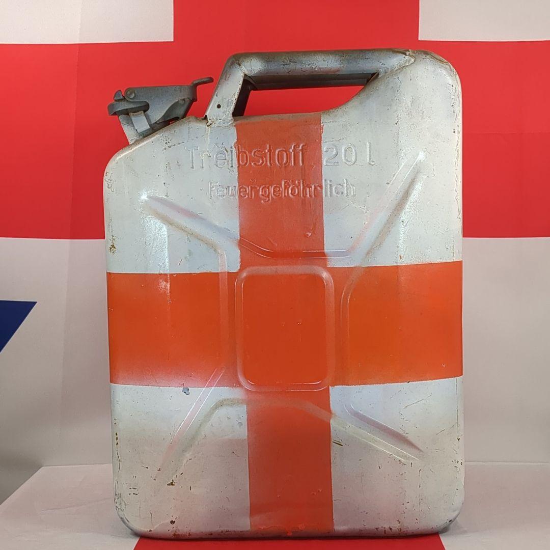 【実物珍品】ドイツ軍 ジェリカン 20L 赤十字（RED CROSS）