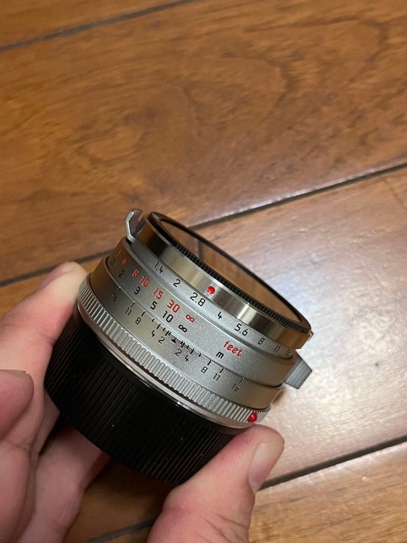 LEICA SUMMILUX35mm f1.4 スチールリム復刻　新品同様