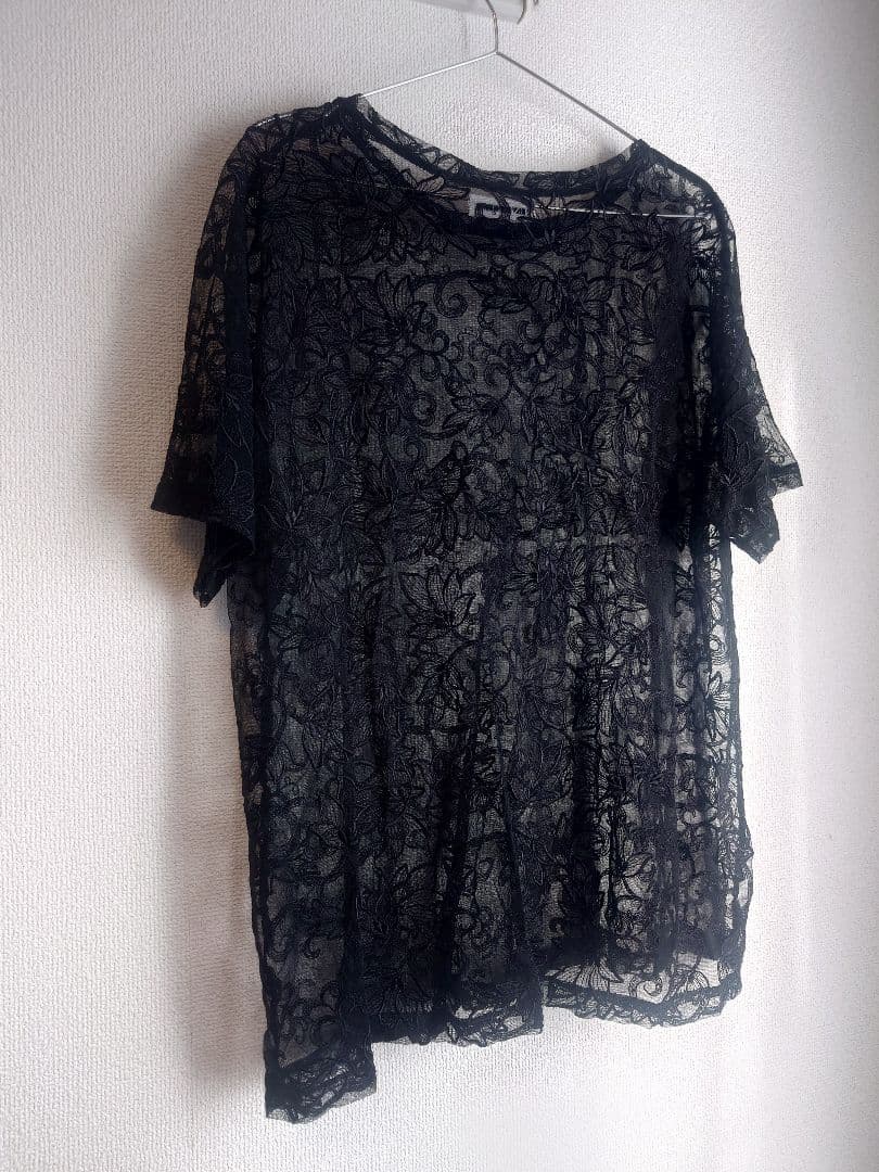 kujaku クジャク シアー シャツ レア フリーサイズ