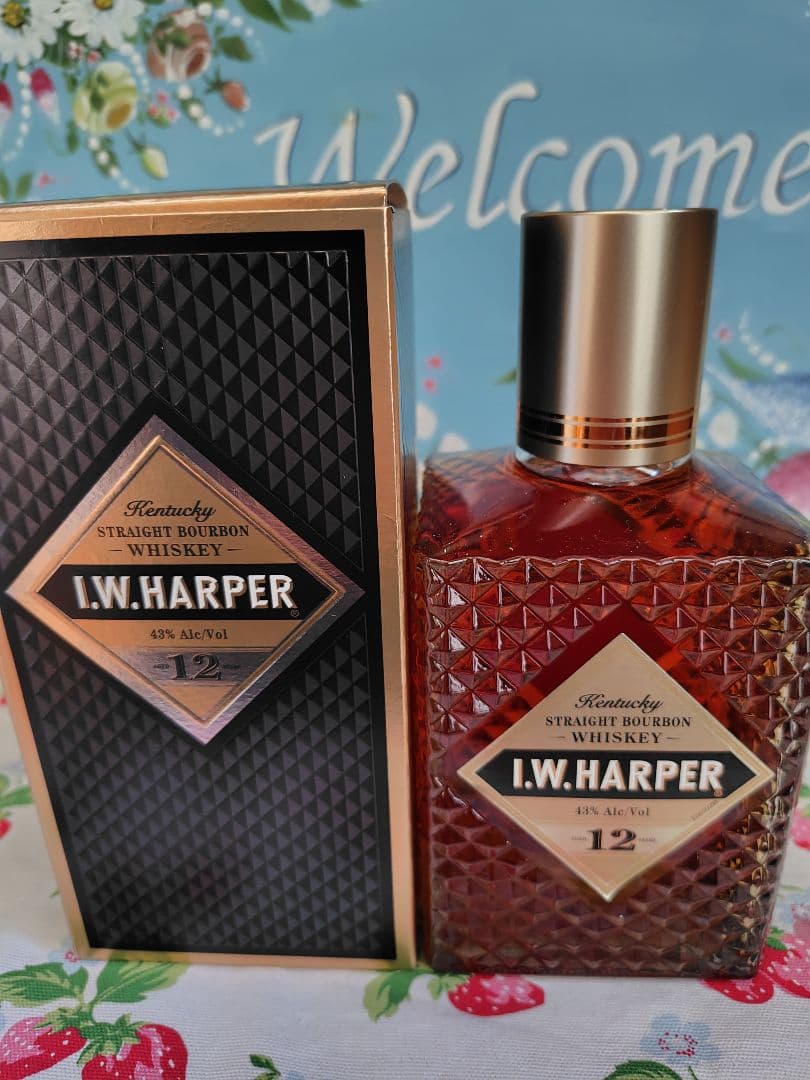 I.W.ハーパー 12年 バーボン　ウイスキー 750ml　終売前の新品