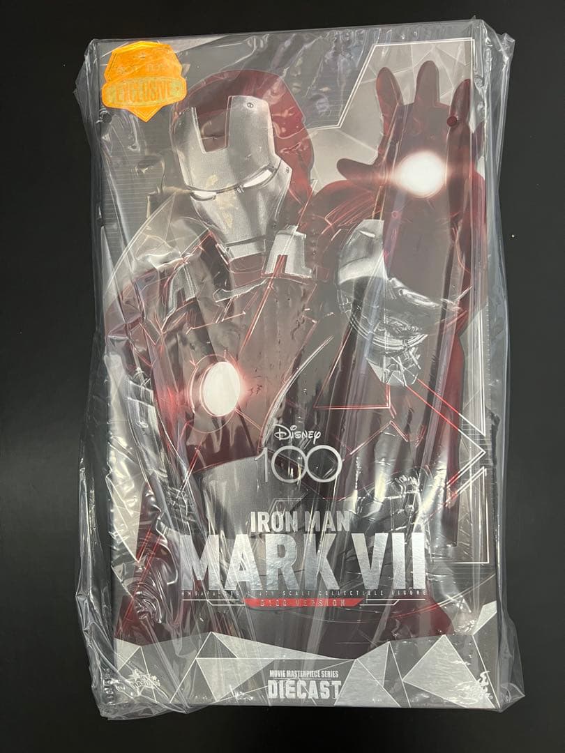 激レア ホットトイズ アイアンマン マーク7 プラチナカラー D100