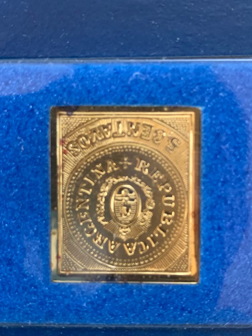 フランクリンミント「世界の国々の最初の切手」レプリカ11枚 スターリングシルバー