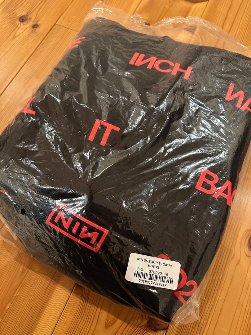 Nine Inch Nails PEEL IT BACK TOUR パーカー