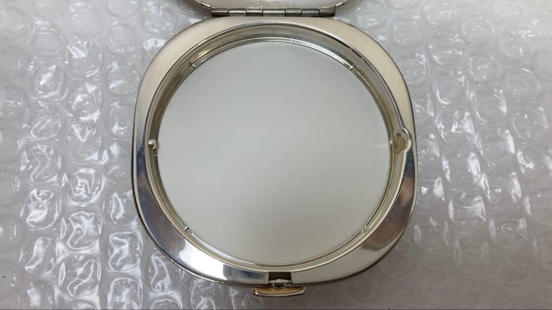 資生堂　コンパクトミラー　銀製 SILVER刻印有